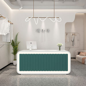 Salon <span class=keywords><strong>de</strong></span> beauté Comptoir <span class=keywords><strong>de</strong></span> bar Magasin <span class=keywords><strong>de</strong></span> vêtements Caisse enregistreuse Cream-Style Yoga Training Institution Postpartum Care Center - Product Image 2