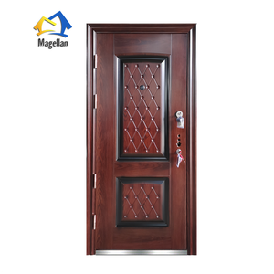 ประตูเหล็กกันขโมยยี่ห้อ Kingdom <span class=keywords><strong>Doors</strong></span> รุ่น Lenasia พร้อมแกนโฟม - Product Image 5