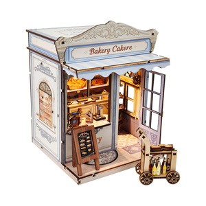 Kit de maison miniature à construire soi-même - Jouets miniatures détaillés, ensemble de maison de poupée pour l'artisanat créatif et l'exposition - Product Image 2