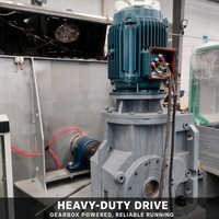 Mélangeur de rubans industriel automatique pour poudres, équipement de mélange pour herbes, épices, piments, café et transformation alimentaire