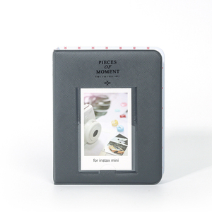 Mini álbum de <span class=keywords><strong>fotos</strong></span> de 3 pulgadas para instax Mini 13/12/11, 64 <span class=keywords><strong>fotos</strong></span>, conmemorativo, cubierta de cuero PVC, tamaño 4x6, álbum de boda para instax - Product Image 2