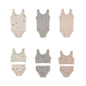 <span class=keywords><strong>Maillot</strong></span> <span class=keywords><strong>de</strong></span> <span class=keywords><strong>bain</strong></span> deux pièces pour bébés filles, résistant au chlore, protection solaire UPF 50+, séchage rapide, en polyester - Product Image 3