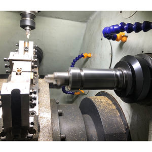 Custom 6-18 asse foratura maschiatura tornitura macchina trasferimento ruota tamburo per contatore dell'acqua connettore rapido raccordo in ottone - Product Image 2