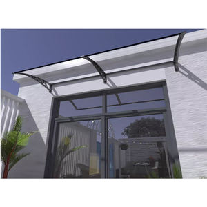 Auvent de pluie extérieur en polycarbonate pour fenêtre, abri de jardin, auvent pour balcon - Product Image 4
