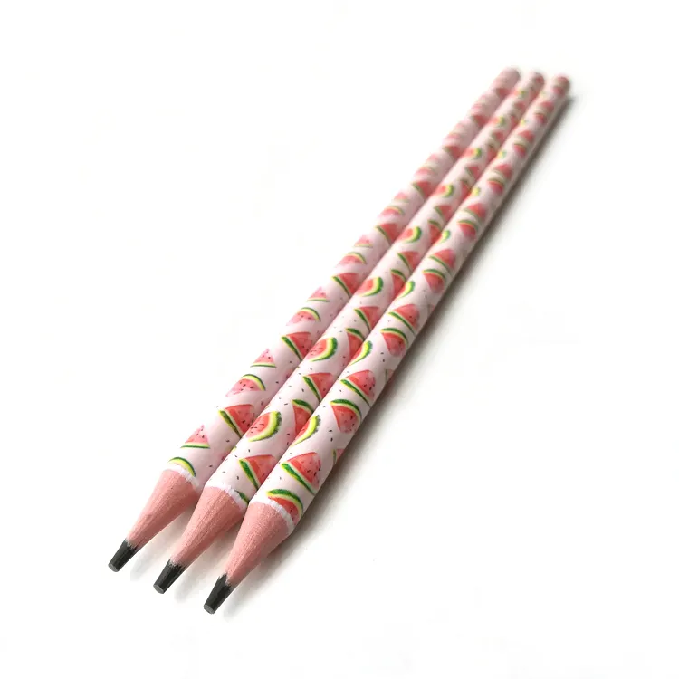 Student Non Toxic Unsharpened Fancy Graphite cute pencil