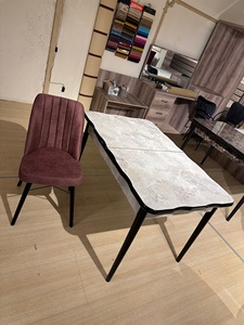 2025 Hiện Đại Đồ Nội Thất Nhà Ăn <span class=keywords><strong>Set</strong></span> Với Mdf Bảng Và Rắn Chân Gỗ Thông Minh Mở Rộng Bảng Cho Tiết Kiệm Không Gian Thổ Nhĩ Kỳ Phong Cách - Product Image 4