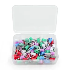 100 Cepillos de Pulido Dental, Cepillos de Profilaxis para Limpieza Dental, Cepillos Planos de Nylon Tipo Latch, Productos Dentales para Blanqueamiento Dental - Product Image 5