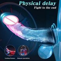 Realistic Penis Sleeve Sex Toys for Men Pennis Extender Silicone Cock Sleeve Enlarger BDSM Realistic Dildo for Delay Ejaculation
