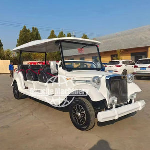 รถเที่ยวชมเมืองไฟฟ้า RC Classic สีสั่งทำพิเศษ 11 ที่นั่ง แบตเตอรี่ตะกั่วกรด ความเร็วสูงสุด 60 กม./ชม. เวลาในการชาร์จ 5-7 ชั่วโมง - Product Image 1