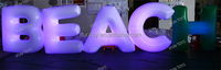 Lettres de logo LED, grand panneau publicitaire mobile extérieur, décoration, ballon gonflable, enseignes numériques