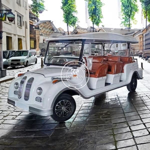 Auto de Turismo Clásico Eléctrico de Lujo, Aprobado por la CE en 2025, de Fibra de Vidrio y Aluminio, para Turismo, con Servicio de Alimentos - Product Image 4