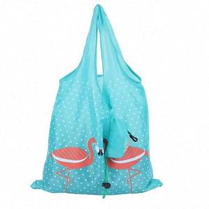 Bolsa de Compras Plegable Reutilizable con Estampado Completo Personalizado de 38 cm, Linda Forma de Animal, Bolsa de Supermercado Plegable y Reciclable - Product Image 4