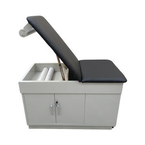 <span class=keywords><strong>Table</strong></span> d'examen <span class=keywords><strong>patient</strong></span> réglable de dossier pour le lit d'examen de clinique avec des tiroirs - Product Image 6