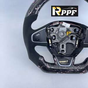 Volant en cuir et fibre de carbone personnalisé Rppf pour Renault Clio4 <span class=keywords><strong>Rs</strong></span> - Product Image 6
