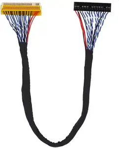 Aangepaste Led Display Lvds Df19 Kabel 20 30 40 Pin Lvds Scherm Paneel Verlengstuk Connector Kabel