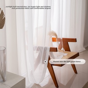 Stores verticaux modernes de haute qualité, occultants, anti-UV, filtrant la lumière, pour fenêtre en <span class=keywords><strong>baie</strong></span>, 100 % polyester, pour salon - Product Image 3