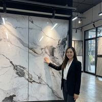 OEM Fabriek Waterdichte PVC UV Marmer Wandpaneel Decoratieve Plaat Vlamvertragend Kunststeen Bord voor Huisinrichting Decoratie