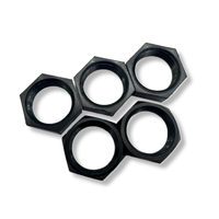 Pièces détachées Écrou de blocage hexagonal tout métal, fixations pour écrous hexagonaux hexagonaux en acier inoxydable M8 M16 DIN 934