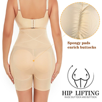 Fajas Colombianas pour femmes, gaines sculptantes taille haute, effet galbe fessier et ventre plat, sous-vêtements de mise en forme pour usage quotidien