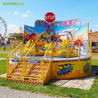 Manèges de fête foraine modernes pour enfants : Voiture de fête foraine à 16 places, Manèges rotatifs