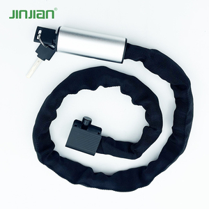 JINJIAN ATR 1 Star Certifié Antivol Robuste en Acier <span class=keywords><strong>pour</strong></span> <span class=keywords><strong>Vélo</strong></span>, Chaîne en Acier <span class=keywords><strong>pour</strong></span> <span class=keywords><strong>Vélo</strong></span> <span class=keywords><strong>Électrique</strong></span>, Trottinette <span class=keywords><strong>Électrique</strong></span>, Moto, Porte, Portail, Clôture - Product Image 1