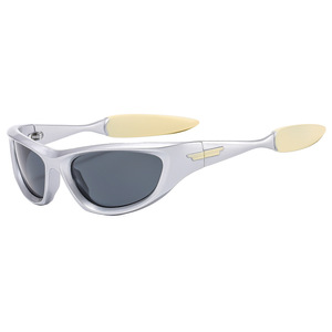 Gafas de Sol Deportivas Xsy con Marco Amarillo, Lentes de PC con Protección UV400, para Ciclismo, Conducción y Actividades al Aire Libre - Product Image 4