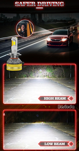 Chất lượng tốt nhất và giá thấp 6000K 240W Mini Auto Xe đèn H7 công suất cao 9005 Xe <span class=keywords><strong>LED</strong></span> Đèn pha Bóng đèn 50000lm HB3 HB4 3 coppers - Product Image 6