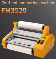 Nouveau modèle 2025 Entu FM3520 Plastifieuse de bureau à chaud format A3 600W/650W avec fonction inversée à prix réduit