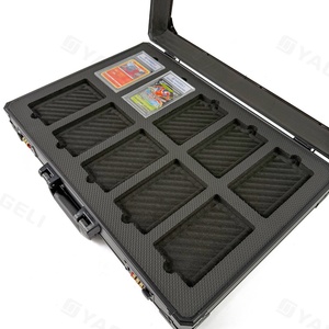 Factory Manufacture High Quality Custom 3 Slots Baseball Football Graded Card <b>Storage</b> <b>Box</b> - Product Image 4
