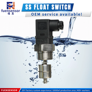 Controlador automático de nivel de agua con interruptor de flotador de acero inoxidable para riego - Product Image 1