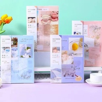 B5 Schüler-Kinder-Kartusche Tagebuch Notizbuch Kristall-Kunststoff-Bedeckung mit Sinn horizontal bedrucktes Papiermaterial Schreiben
