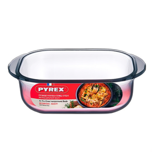 Pirofila en verre borosilicate (20x17x6cm) pour friteuse à air transparente 211B100 7640 - Product Image 3