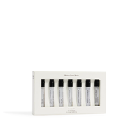 Haute Qualité Avant Fenêtre Eau Parfum Sampler Set Box 7x1.5ml Parfum Discovery Set Box Bouteilles De Parfum Boîte Emballage avec Logo