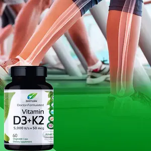 Fabriek Aangepaste Natuurlijke D3 + K2 Kruiden Biologische Extract Nutriëntensupplement Capsules Fabriek Aangepaste Natuurlijke D3 + K2 Kruiden