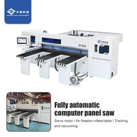 Scie à panneaux CNC industrielle automatique pour le travail du bois, du contreplaqué et du MDF