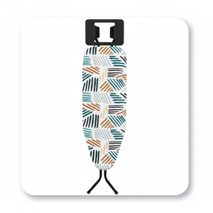 บอร์ดรีดผ้าเหล็กแบบพับได้พื้นฐานสำหรับใช้ในครัวเรือน - Product Image 1