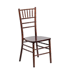 Chaise Chiavari en bois massif empilable de haute qualité, moderne et élégante, pour <span class=keywords><strong>la</strong></span> maison, les banquets, les conférences et les mariages - Product Image 6