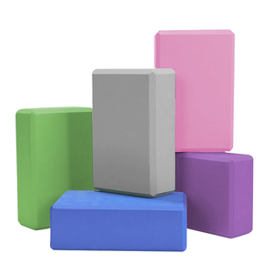 อิฐโฟม EVA กันลื่นกันน้ำสำหรับยิมฟิตเนสโยคะบล็อกโยคะขนาด180กรัมออกแบบโลโก้ได้ตามต้องการ - Product Image 1
