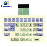 Panel Keypad Sakelar Membran Cetak Jarak Jauh Digital