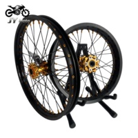 Kit de jantes Gold Hub Off Road Version Straight Pull, jantes noires, avant 19*1.4, arrière 16*2.15, pièces de rechange pour Surron Light Bee