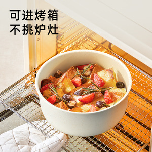 Frying Pan Set 5 Piece Non Stick <b>Cookware</b> For Home Use With Lids And Handles - Product Image 2