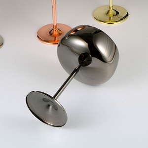 15oz <strong>Espresso</strong> <strong>Martini</strong> Cocktail Wine Goblet Stainless Steel Champagne Coupe <strong>Glasses</strong> Long Stem Margarita <strong>Glass</strong> Wedding Gift Set - Product Image 4