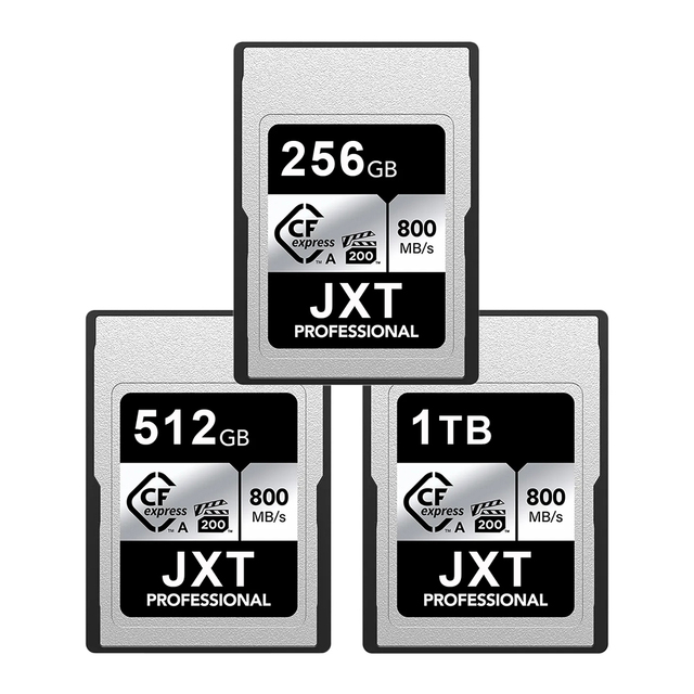 Compact Flash CFexpress Type a SD Card 256GB 512GB 1TB up to 800MB/s High Speed for 4K/8K Video & Photo Camera