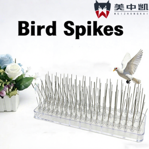 4CM Wide <strong>Bird</strong> Deterrent <strong>Spikes</strong>, Anti-Pigeon Perching, Prevent <strong>Birds</strong> From Nesting, Suitable <strong>for</strong> Windowsills, Balconies, <strong>Roofs</strong> - Product Image 1
