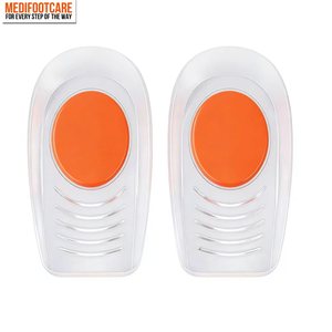 Coussinets de talon en gel pour chaussures, talonnettes pour fasciite plantaire pour soulager la douleur, coussinets en silicone pour soulager les épine calcanéenne, semelles protectrices - Product Image 2