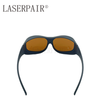 Lunettes de sécurité laser avec cadre PC Lunettes de protection pour 532nm 1064nm Q-Switched ND YAG KTP Tattoo Removal Eye Protection