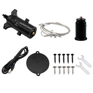 Kit de feux arrière LED sans fil pour <span class=keywords><strong>remorque</strong></span>, lampe portable rechargeable avec base magnétique, clignotant dynamique, feux stop et de recul - Product Image 6