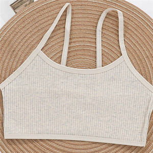 All'ingrosso neonate Comfort senza imbottito senza anello in acciaio cotone pubertà seno sviluppo <span class=keywords><strong>reggiseno</strong></span> per bambini - Product Image 6