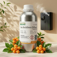 Huile parfumée concentrée de Haute Qualité pour Diffuseur Nébuliseur à l'Argousier, Recharge Parfum Pur Classique, Frais, Moderne et Sûr