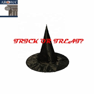 Halloween Día de la muerte 18 \ "altura telaraña y <span class=keywords><strong>sombrero</strong></span> de bruja negro Prop casa embrujada fiesta decoración de pared modelo - Product Image 4